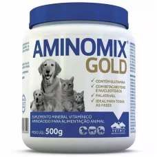 COMPLEXO MINERAL AMINOMIX GOLD 500G VETNIL